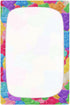 Gummy 52x28in Baby Crib Sheet Colorful Sweet Jelly Bears Crib Mattress for Boys and Girls Candies Playard Sheet Soft