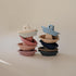 Set 5 mushie Stackable Bath Boats Toy (Ocean) | Floating Bathtub Toys for Baby & Toddler, of | Made in Denmark