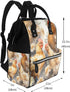 DWVTSLH Backpack Mummy Backpack Chicken duck Diaper Bag Multifunction Nappy Bags Waterproof Large Capacity Travel