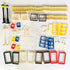 82 Piece Windows, Doors & Fences Building Block Toy Set - Compatible with Major Brands, Children Gifts