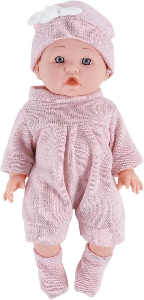 FADALEA 12 inch 4-Packs 10 11 12 inch Doll Clothes and Accessories with Headband Hat Socks for Dolls (Not Include Doll)