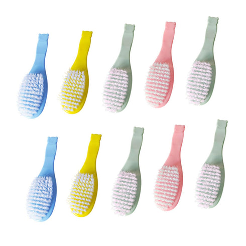 Generic 10pcs Small Hair Brush Comfortable Brush Scalp Shampoo Brush Hairbrush Comb Brush
