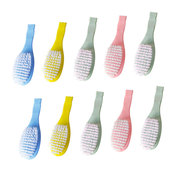 Generic 10pcs Small Hair Brush Comfortable Brush Scalp Shampoo Brush Hairbrush Comb Brush