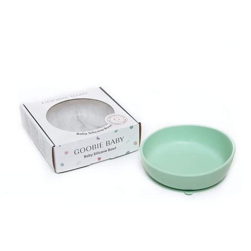 Silicone Baby Bowl with Suction Base for Feeding Babies 6+ Months, Mess-Free Eating, Dishwasher & Microwave Safe