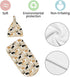 Norchzi Set Corgi Newborn Swaddle Blanket with Hat Baby Stuff Receiving Blankets Soft Transition Sleep Sacks Gifts