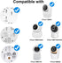 BFYTN 15.7 inches VM901, VM924, VM928, VM923, RM7764, RM5764, RM5754 Baby Monitor Mount Compatible with VTech Flexible