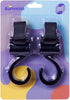 SUNVENO Baby Stroller Hooks for Mom - 2 Pack Purse Shopping Grocery Bag and Accessory