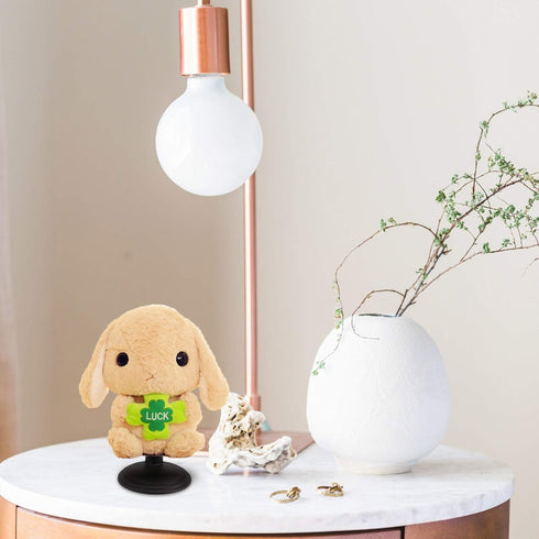 PATKAW Doll Stand, 4 Pcs Portable 5.9 Inch Black Doll Stands for Teddy Bear Display and Organization of Children's Dolls