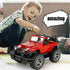 UXRPTU 1:16 Car Toy Off-Road Military Fighter Friction Powered Toy Vehicle with Fun Lights and Sounds