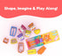 Set 4 5 Set) ChildGen Paw Pals Play Dough Natural Non-Toxic Sensory Dough for Kids, Colours with Moulds & Themed Play