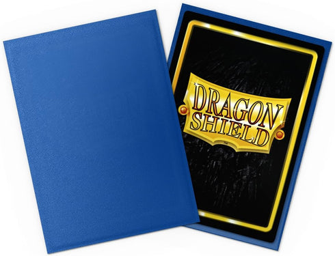 Dragon Shield Standard Size Matte Card Sleeves - 100 CT, Smooth & Tough TCG Sleeves, Matte Blue
