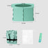 Portable Potty Seat for Toddler Foldable Travel Potty Training Toilet Seat with Cleaning Bags Reusable for Outdoor