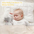 Set Baby Shower Gifts for Boys Girls, Baby Gifts Basket Newborn Blanket Rattle Toys Keepsake Pacifier Clip Infant Bibs