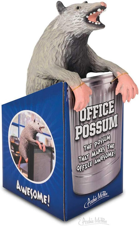 Archie McPhee 12923 Office Possum - 15 Inch Plush