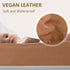 GirlBrown Owlowla Changing Pad Cover,Waterproof Changing Pad Covers-Soft Leather Diaper Changing Table Cover,Fits