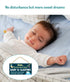 Funplus Baby Sleeping Sign for Front Door - Do Not Knock or Ring - 10 x5 PVC Plastic Hanging Sign