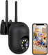 JAIOTlink 2K Security Camera Wired, 2.4/5GHz Home WiFi Camera, 360 PTZ Baby Monitor