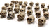 BinaryABC Mini Skull Figurine Miniature Skeleton Head Table Decor,Halloween Micro Landscape Figure,Halloween Prank
