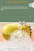 Electric Bathtub Bubble Machine, Kids Cute Cartoon Animal Dinosaur Bubble Blower Machine Alligator Bubble Maker Bath