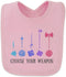 GRAPHICS & MORE Choose Your Weapon Dungeon RPG Dice Baby Bib