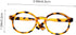 Toyvian 2pcs Doll Glasses Clear Glasses for Kids DIY Doll Supplies Kids Round Glasses Retro Glasses Decorative