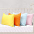 2 Pack 13x18 NTBAY Toddler Pillows with Pillowcases, Soft Cotton Down Alternative Travel Pillow with Microfiber