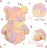Tezituor 40in Giant Teddy Bear, Big Stuffed Animal Plush, Rainbow Yellow Soft Gifts for Baby Shower, Birthday