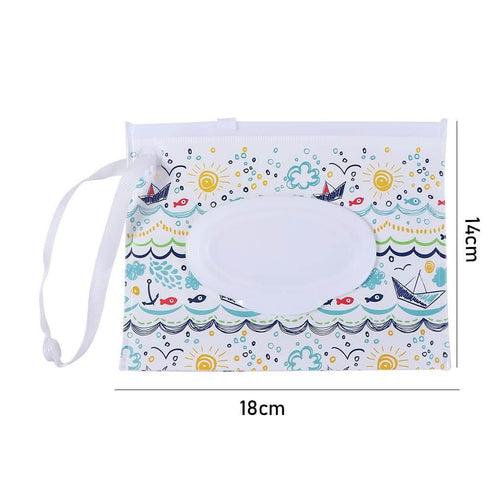 generic Strollers,Backpacks,Travel,Diaper Bag,7.08 5.51 inch(9) Wipes Dispenser Refillable Reusable Wipe Holder Wipe