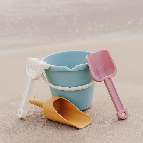 Miniland ECO Junior Sand Set, Beach Toy for Children with Different Tools to Play in the Sand