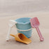 Miniland ECO Junior Sand Set, Beach Toy for Children with Different Tools to Play in the Sand