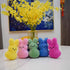 6Pcs Easter Bunny Plush Toys, Cute Animal Bunny Stuffed Dolls for Easter Basket Stuffers for Kids