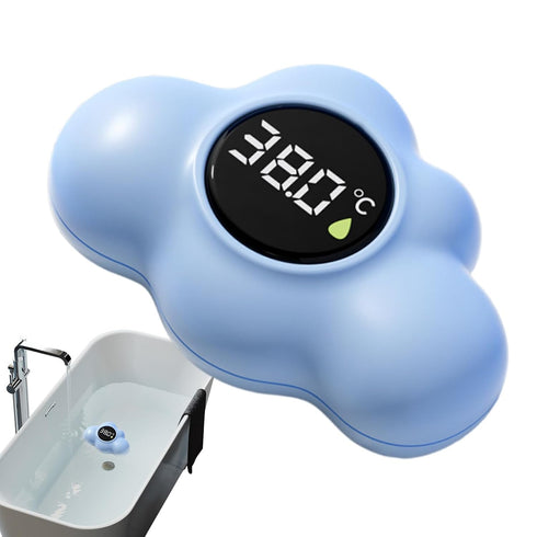 Generic Bathtub Temperature Gauge,Waterproof Floating Sensor | Cloud Shape Floating Bath Water Temperature Meter
