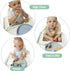 GAWAVAWA 4PK 6+ Baby Spoon and Fork with Holder Straps for Kids Aged Months Self Feeding, No Throw Toddler Travel