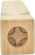 Tovip 2Pcs Wood Train Whistles Toy - Cultivate Hands-on Skills, Creativity, and Locomotive Sound for Music Gifts