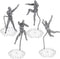 NovaViva Flexible Assembled Action Figure Stand,Action Figure Display Holder Stand Base,Compatible with HG