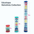 Edushape My First Rainstick, Set of 2 3 Inch Rainmaker Toys for Babies, Sensory Musical Instrument for Tummy Time Play
