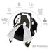Zhbvncp I Believe Bigfoot Baby Car Seat Cover & Breastfeeding Nursing Cover - Breathable Stretch Fabric Multi-Use