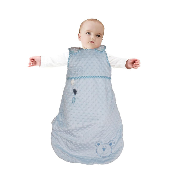 Baby Sleeping Bag Wearable Blanket - 3-6 Months Infant Sleeveless 9M Newborn Swaddle Transition Sack 0-6 Months, Soft