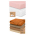 KeaBabies Pack and Play 2-Pack Mini Crib Sheets and 4-Pack Muslin Swaddle