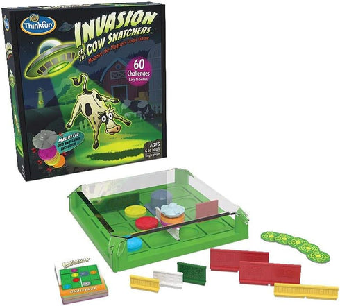 Think Fun Invasion of the Cow Snatchers STEM Toy and Logic Game