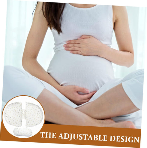 Totority Pregnancy Pillow for Women U-Shaped Maternity Pillow Lumbar Support for Pregnant Breastfeeding and Back Pain