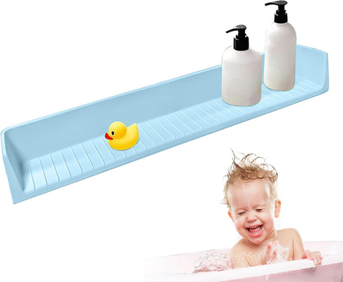 Generic Bath Splash Guard - Silicone Shield Bathroom Accessory | Bath Tub Splash