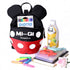 Baby Toddler Leash Backpack, Anti-Lost Travel Bag Harness Reins for Boys Girls (Black Red, 1-5 Years)