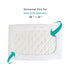 2 Pack 38'' 24'' Mini Crib Mattress Protector Waterproof Mini Crib Sheets Fitted x Skin Friendly & Breathable Sheet