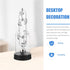 HEALLILY Perpetual Motion Desk Toy, Silver Iron Home Office Decor, Science Gift for Kids and Adults