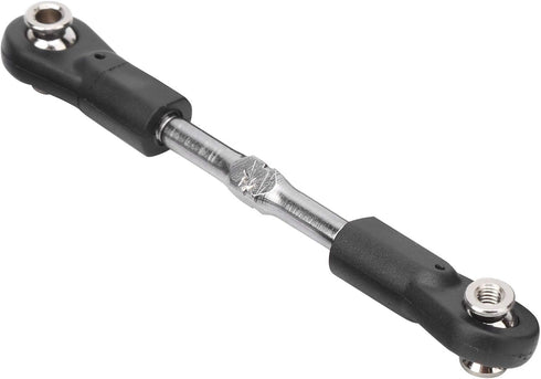 RC Steering Rod, 4Pcs Adjustable Metal Steering Linkage Rod for Remote Control Car Servo Pull Rod