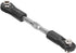 RC Steering Rod, 4Pcs Adjustable Metal Steering Linkage Rod for Remote Control Car Servo Pull Rod