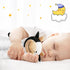 16 Inch Pro Goleem Cow Security Blanket Soft Loveys for Babies for Boys and Girls Newborn Lovie Infant Blankie Cow Baby