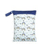 KKTAPOS 3pcs/setNight Wet Dry Bags for Baby Cloth Diapers - Waterproof Reusable Washable Travel Bags, Gym Bag, Pool