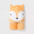 Cloud Island 100% (30"x30") ANGIEHAIE Plush Terry Cotton Baby Fox Hooded Towel - Orange Unisex Baby Gift Baby Boy Baby